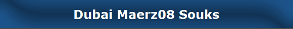Dubai Maerz08 Souks